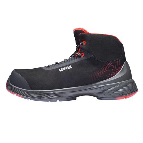 Uvex 1 G2 Sicherheitsschuh Stiefel, W14, Ansicht Seite