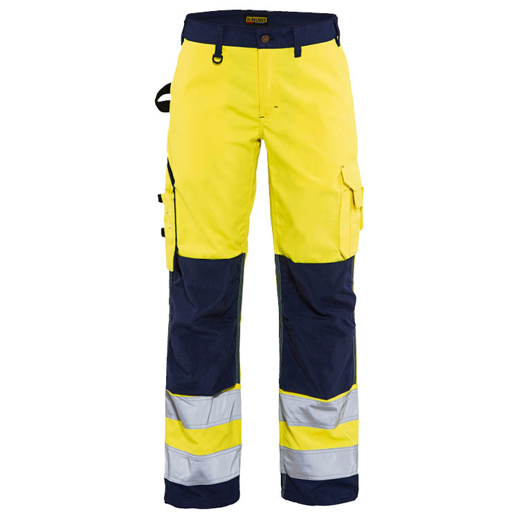 Damen High Vis Arbeitshose ohne Werkzeugtaschen