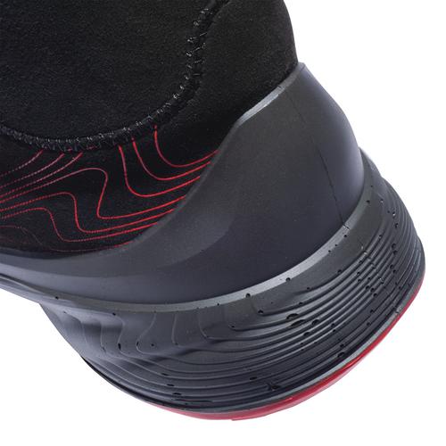 Uvex 1 G2 Sicherheitsschuh Stiefel, Fersenansicht