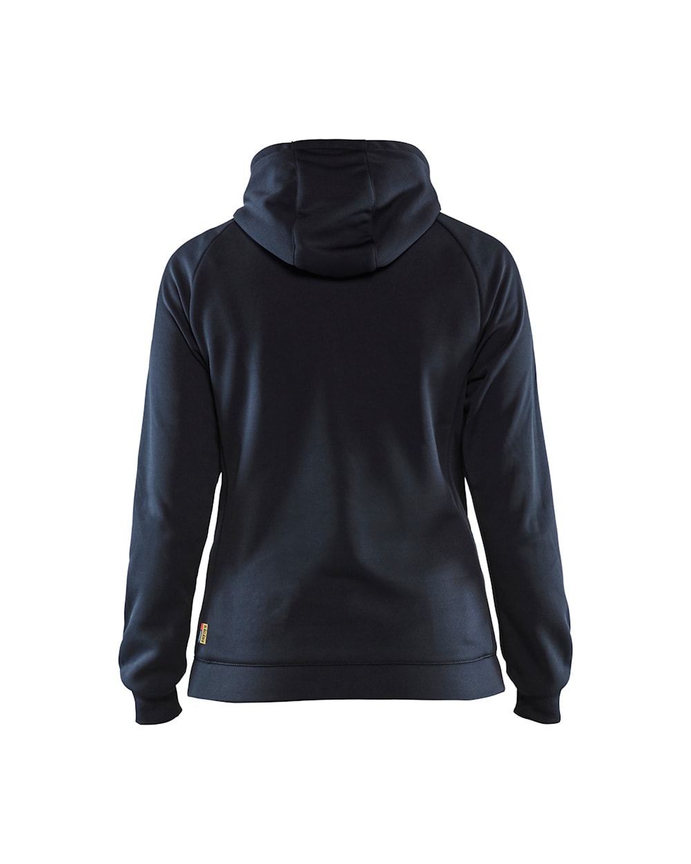 Damen Hybrid Sweater dunkel marineblau / schwarz hinten, DB Schenker