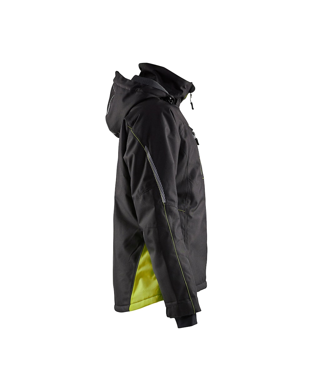 Damen Funktionsjacke schwarz / gelb, Seite rechts, DB Schenker Damen Funktionsjacke schwarz / gelb, Seite rechts, DB Schenker