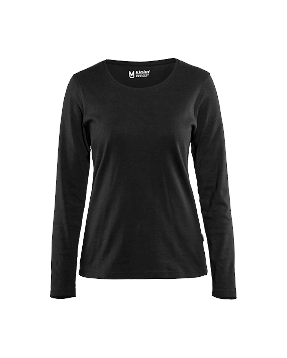 Damen Langarm T-Shirt Schwarz vorn Damen Langarm T-Shirt Schwarz vorne, DB Schenker