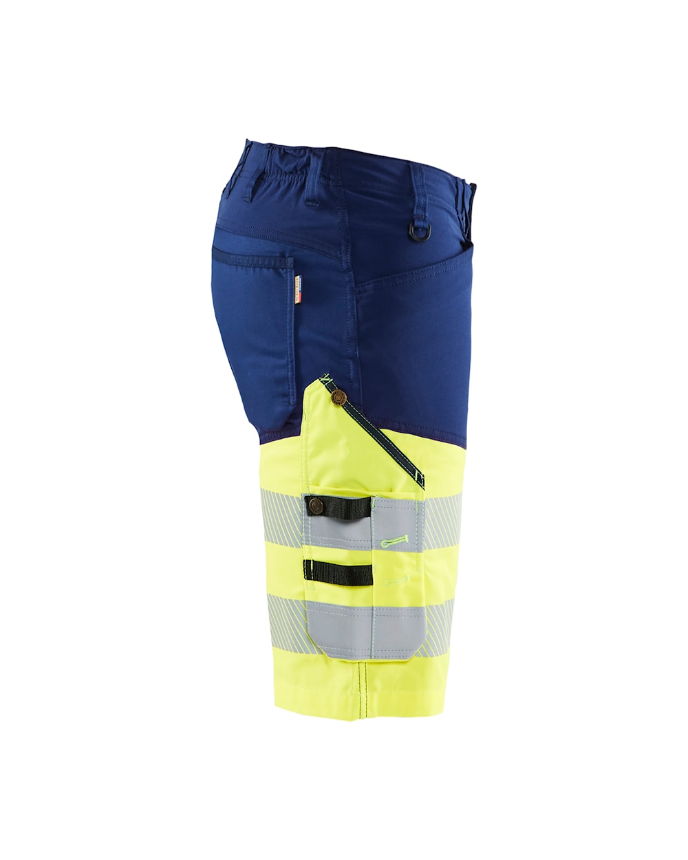 High Vis Shorts mit Stretch High Vis Gelb, Seite rechts, DB Schenker High Vis Shorts mit Stretch High Vis Gelb, Seite rechts, DB Schenker
