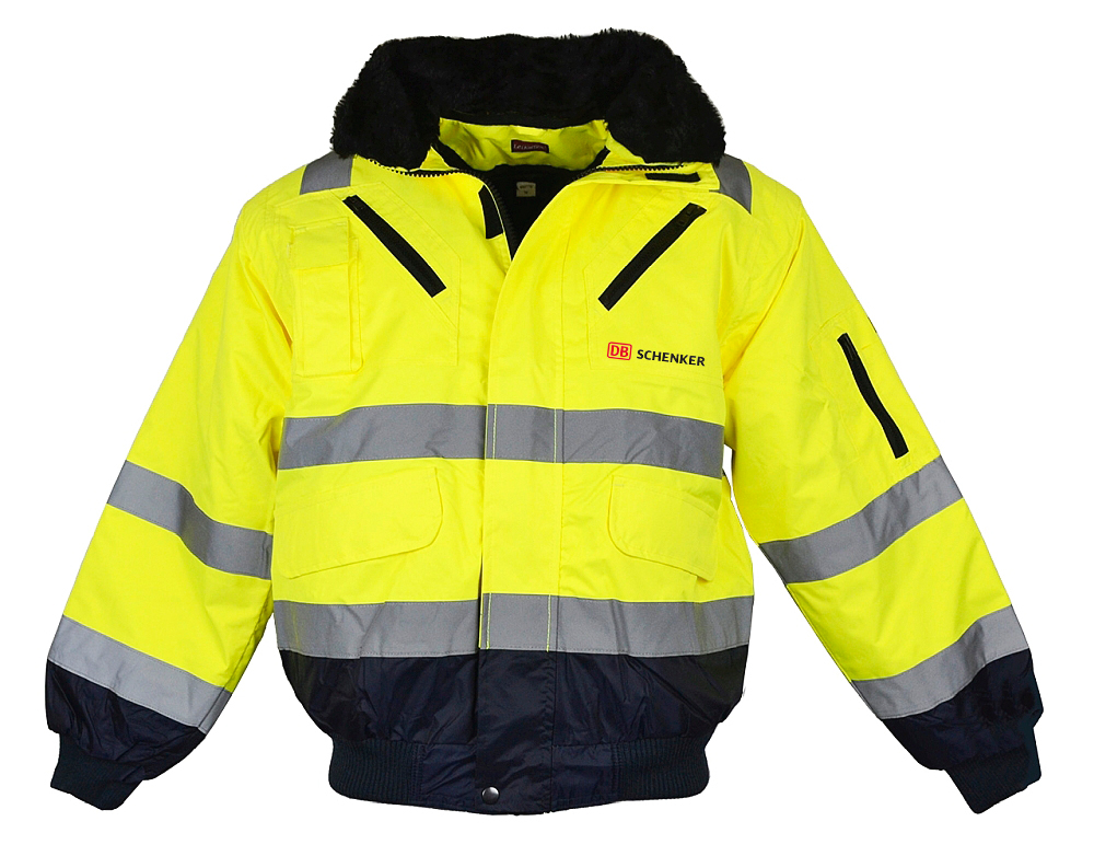 DB Schenker Warnschutz-Pilotenjacke