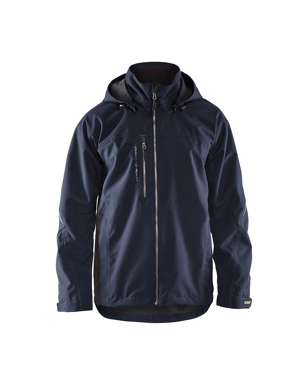 Shell Jacke dunkel marineblau / schwarz vorn Shell Jacke dunkel marineblau / schwarz vorn, DB Schenker Shop