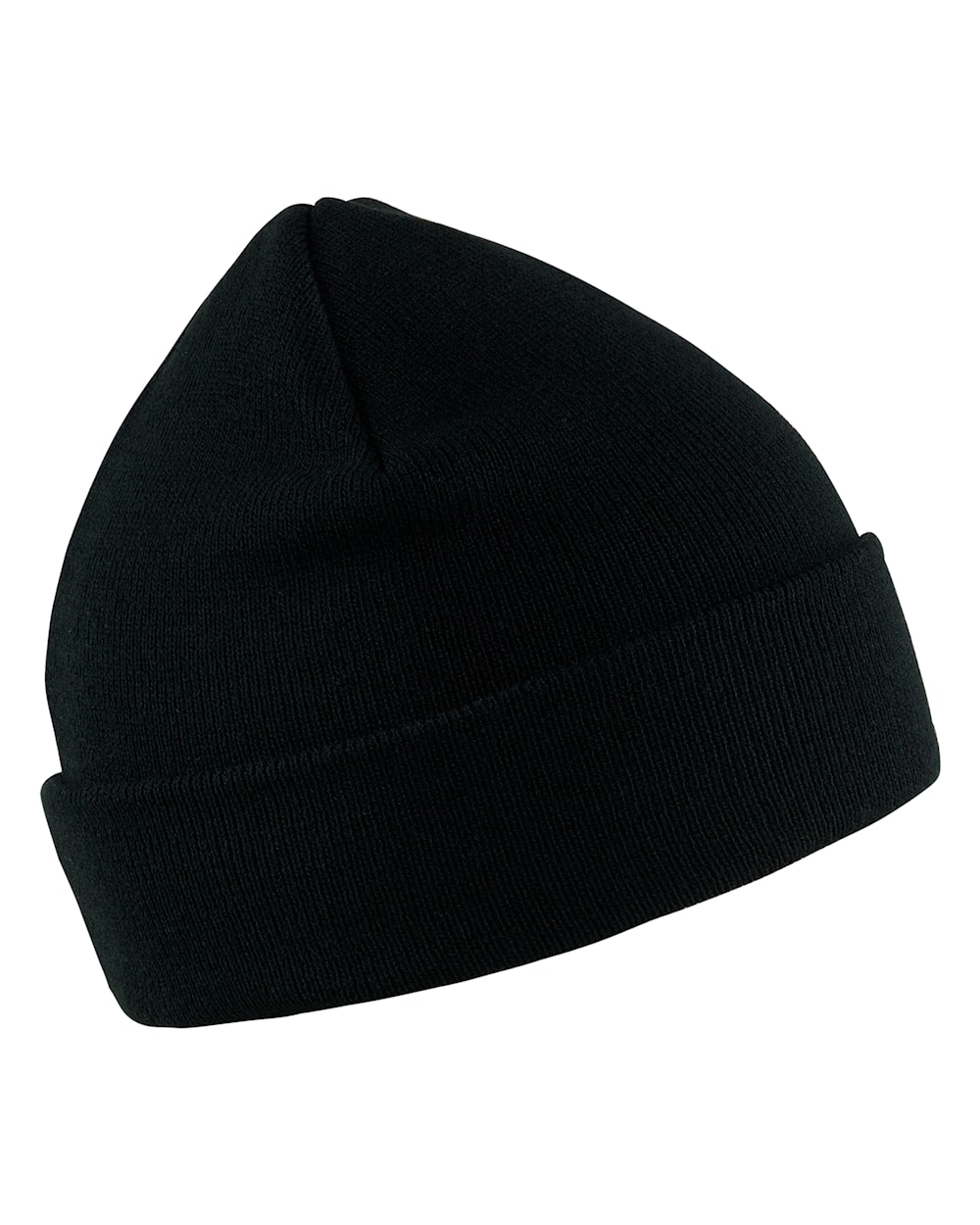 Strickmütze schwarz, Seitenansicht, DB Schenker
