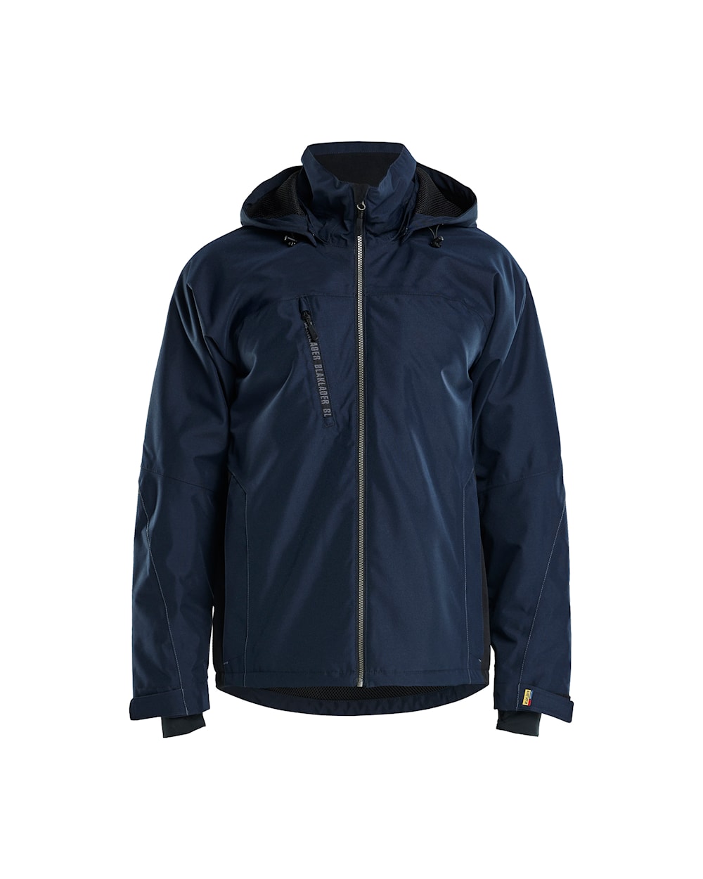 Funktionsjacke dunkel marineblau / schwarz vorn