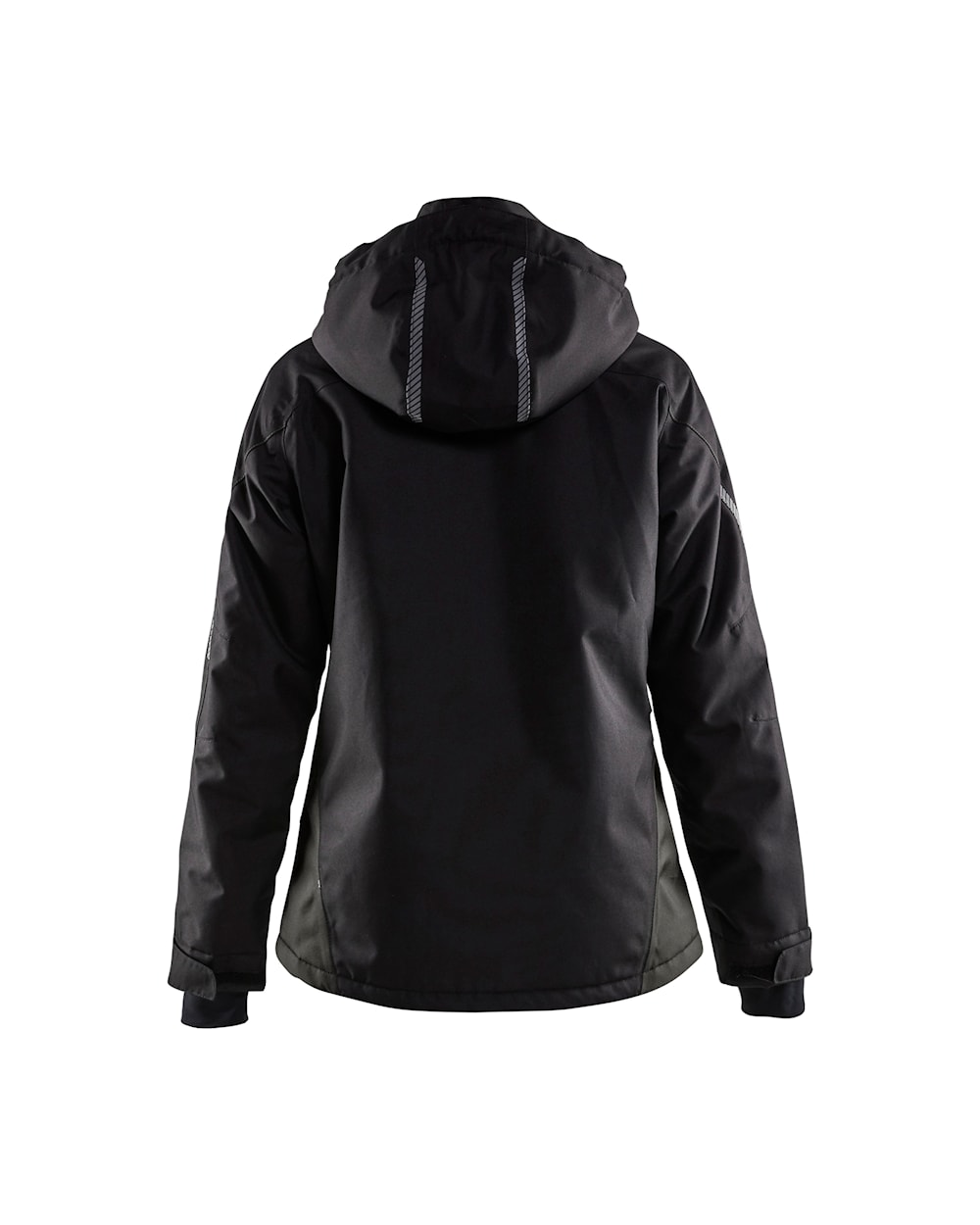 Damen Funktionsjacke schwarz, hinten, DB Schenker