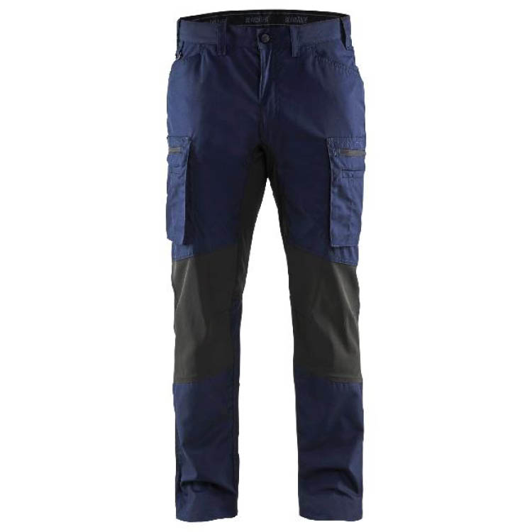 Service Arbeitshose Stretch, Marineblau/Schwarz, DB Schenker Service Arbeitshose Stretch, Marineblau/Schwarz, DB Schenker