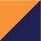 High Vis Orange/Marineblau