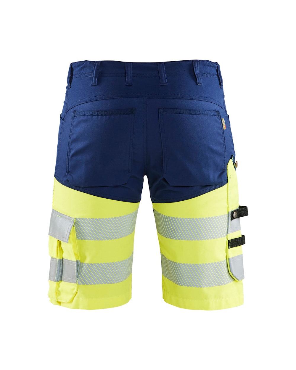 High Vis Shorts mit Stretch High Vis Gelb, hinten, DB Schenker High Vis Shorts mit Stretch High Vis Gelb, hinten, DB Schenker