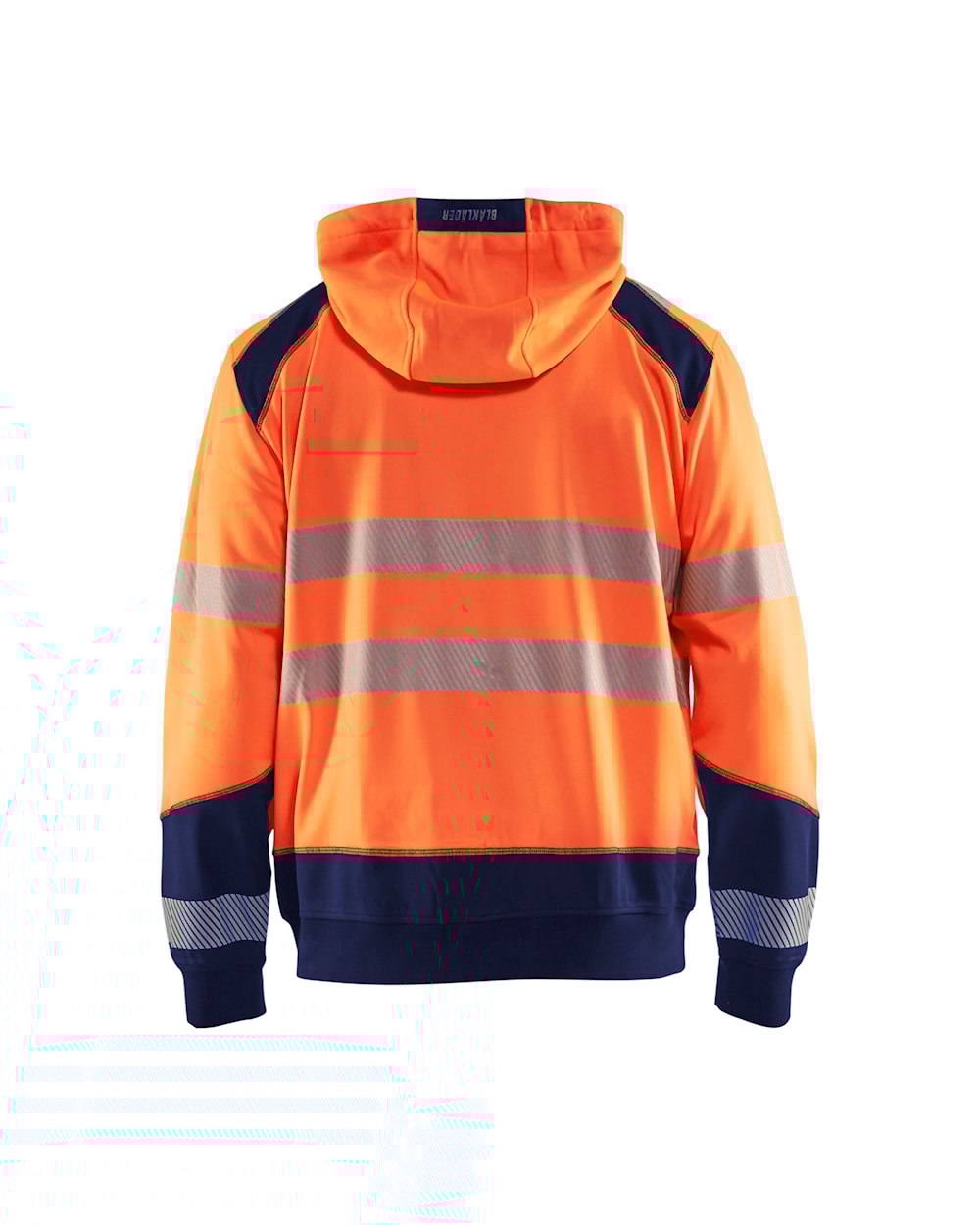 High Vis Kapuzensweater high vis orange / marineblau hinten, DB Schenker High Vis Kapuzensweater high vis orange / marineblau hinten, DB Schenker