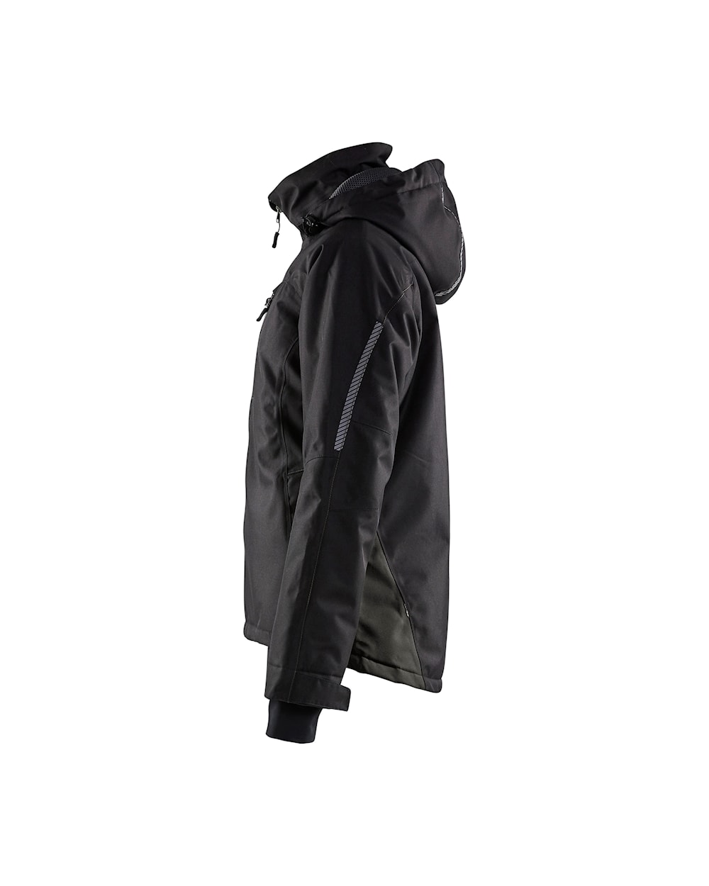 Damen Funktionsjacke schwarz, Seite links, DB Schenker