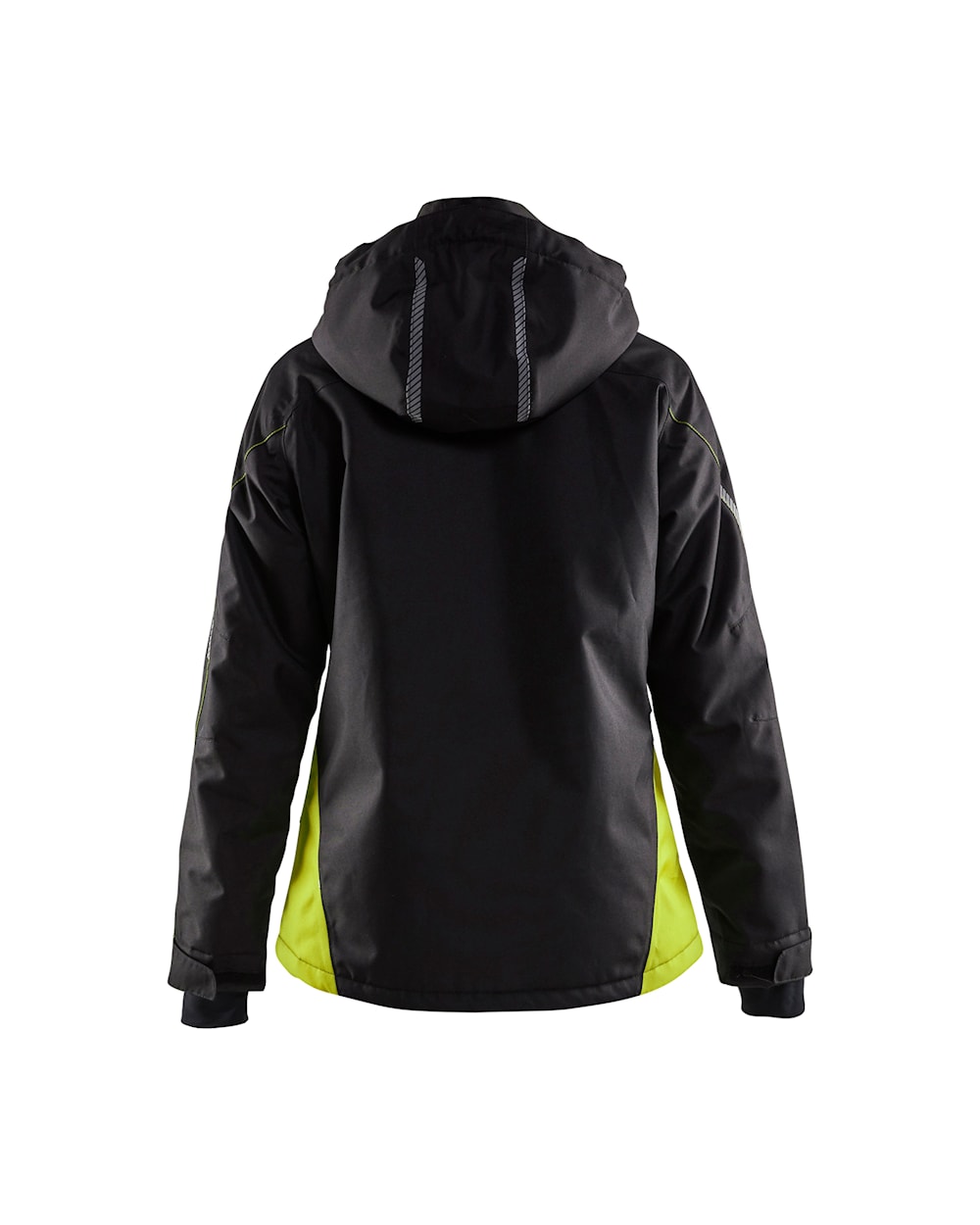 Damen Funktionsjacke schwarz / gelb, hinten, DB Schenker Damen Funktionsjacke schwarz / gelb, hinten, DB Schenker