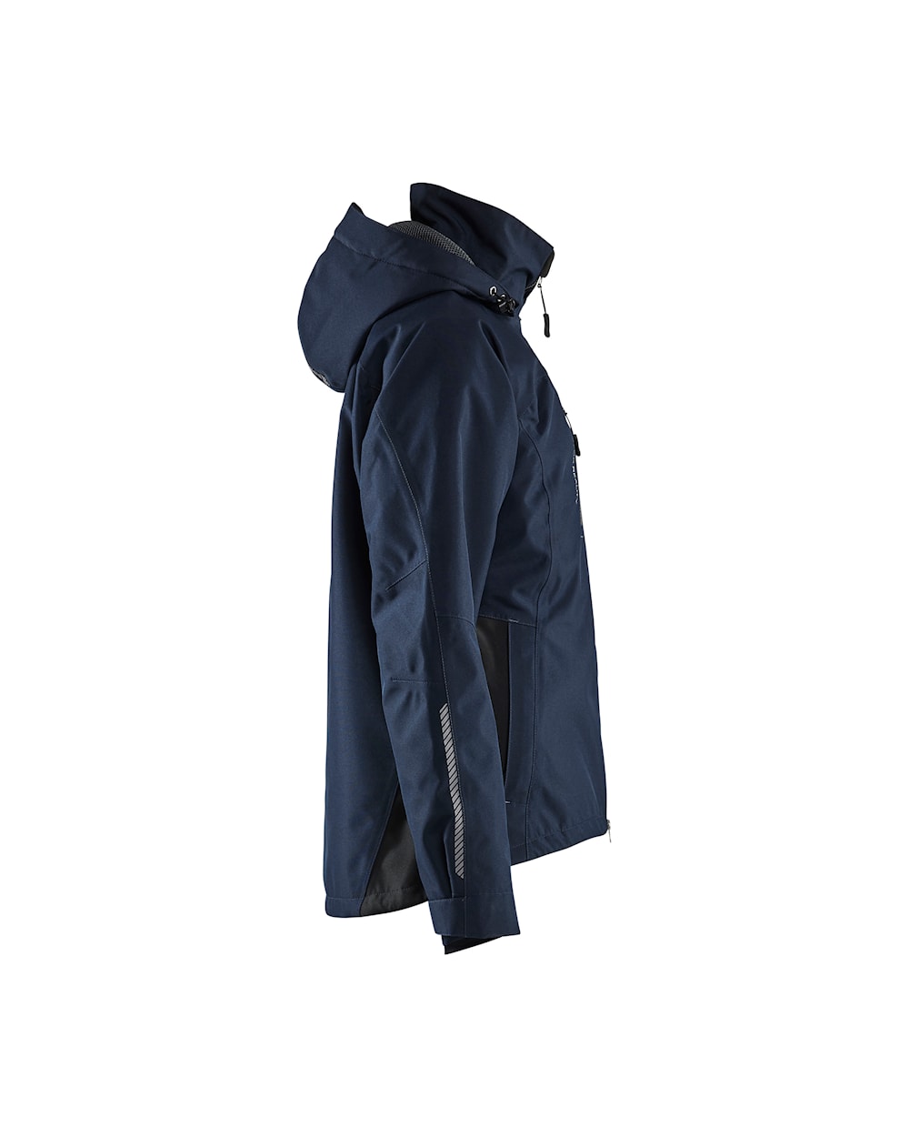 Damen Funktionsjacke dunkel marineblau / schwarz, Seite rechts, DB Schenker