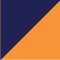 Marineblau/Orange
